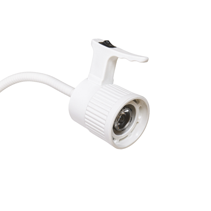 Lampa Scrúdaithe Gooseneck LED Battery Cúltaca Insuite 3W