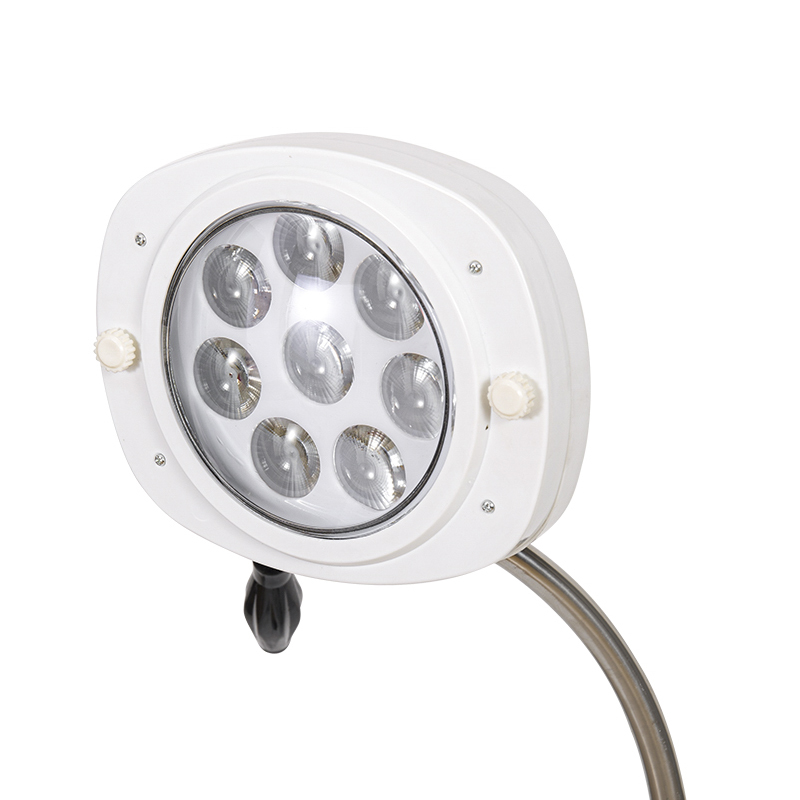Lampa Scrúdaithe Fiaclóireachta Solas Fuar 8-Poll faoi stiúir Lampa Scrúdaithe Fiaclóireachta Solas Fuar 8-Poll faoi stiúir