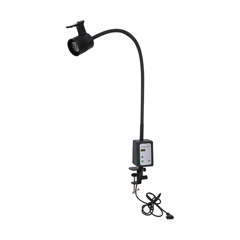 Lampa Scrúdaithe Gooseneck faoi stiúir Clip-On 9W Lampa Scrúdaithe Gooseneck faoi stiúir Clip-On 9W