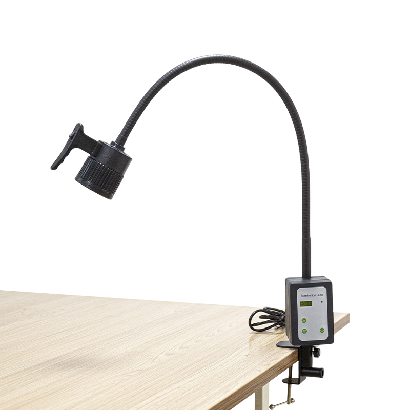 Lampa Scrúdaithe Gooseneck faoi stiúir Clip-On 9W Lampa Scrúdaithe Gooseneck faoi stiúir Clip-On 9W