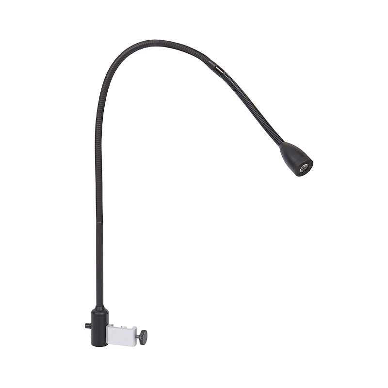 Solas Scrúdaithe Gooseneck Leaba Ospidéil Clip-On faoi stiúir 5W