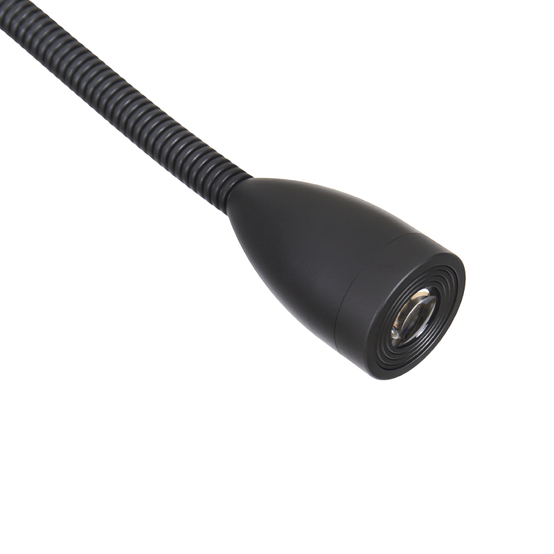 Solas Scrúdaithe Gooseneck Leaba Ospidéil Clip-On faoi stiúir 5W Solas Scrúdaithe Gooseneck Leaba Ospidéil Clip-On faoi stiúir 5W