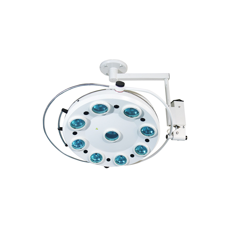 Lampa Máinliachta Solas Fuar Gan scáth gan scáth ar Uasteorainn Feistithe 9-Poll Halaigine